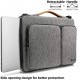Tomtoc Holder Bag - Τσάντα Μεταφοράς Versatile A42 για MacBook Air / Pro 13 - Gray (A42-C02G)