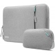 Tomtoc Recycled Sleeve - Σετ Θήκη Versatile A13 για MacBook Pro 14 και Accessory Pouch Θήκη για Αξεσουάρ - Gray (A13D2G1GP)