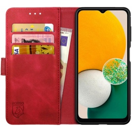 Rosso Element PU Θήκη Πορτοφόλι Samsung Galaxy A13 5G - Red (8719246339745)