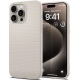 Spigen Θήκη Σιλικόνης Liquid Air - Apple iPhone 15 Pro - Natural Titanium (ACS07217)
