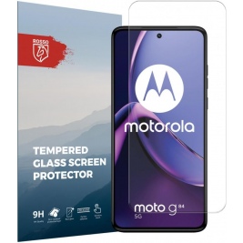 Rosso Tempered Glass - Αντιχαρακτικό Προστατευτικό Γυαλί Οθόνης Motorola Moto G84 - Clear (8719246436734)