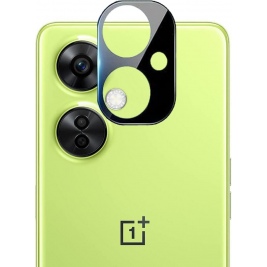 Techsuit Full Camera Tempered Glass - Αντιχαρακτικό Γυαλί Προστασίας για Φακό Κάμερας - OnePlus Nord CE 3 Lite - Black (5949419071346)