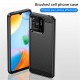 Techsuit Carbon Silicone - Θήκη Σιλικόνης Xiaomi Redmi 10C - Black (5949419024106)