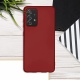 KWmobile Θήκη Σιλικόνης Samsung Galaxy A52 - Metallic Dark Red (54351.36)