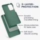 KWmobile Soft Flexible Rubber Cover - Θήκη Σιλικόνης Samsung Galaxy A52 / A52s 5G - Forest Green (54347.166)