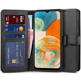 Tech-Protect Wallet - Θήκη Πορτοφόλι Samsung Galaxy A23 - Black (9490713927281)