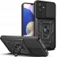 Tech-Protect Camshield Pro - Ανθεκτική Θήκη Samsung Galaxy A14 με Κάλυμμα για την Κάμερα - Μεταλλικό Ring Holder - Black (9490713932155)