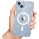 Tech-Protect FlexAir Hybrid - Σκληρή Διάφανη Θήκη MagSafe Apple iPhone 13 mini - Glitter (9490713933077)