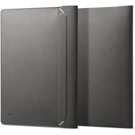 Spigen Laptop Pouch Valentinus 16 - Eco-Leather Θήκη για Laptop έως 15-16 - City Gray (AFA06418)