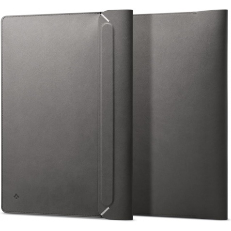 Spigen Laptop Pouch Valentinus 14 - Eco-Leather Θήκη για Laptop έως 13-14 - City Gray (AFA06415)
