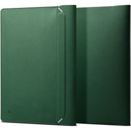 Spigen Laptop Pouch Valentinus 14 - Eco-Leather Θήκη για Laptop έως 13-14 - JeJu Green (AFA06417)