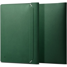 Spigen Laptop Pouch Valentinus 16 - Eco-Leather Θήκη για Laptop έως 15-16 - JeJu Green (AFA06420)