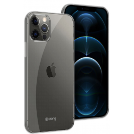 Crong Slim Διάφανη Θήκη Σιλικόνης Apple iPhone 12 Pro Max - 0.8mm - Clear (CRG-CRSLIM-IP1267-TRS)