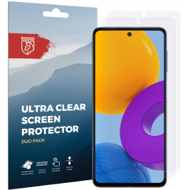 Rosso Ultra Clear Screen Protector - Μεμβράνη Προστασίας Οθόνης - Samsung Galaxy M52 5G - 2 Τεμάχια (8719246342516)