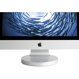 Rain Design i360 - Περιστρεφόμενη Βάση από Ανοξείδωτο Ατσάλι για iMac 27 / Thunderbolt Display - Silver (891607000339)