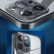 Alogy Luxury Διάφανη Θήκη Σιλικόνης Apple iPhone 13 Pro με Πλαίσιο Κάμερας - Black (5907765688502)