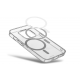 Crong Clear MagCover - Διάφανη Θήκη MagSafe με TPU Bumper - Apple iPhone 15 Pro Max - Transparent (CRG-CLRM-IP1567P-TRS)
