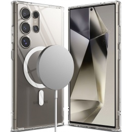 Ανθεκτική Θήκη MagSafe - Samsung Galaxy S24 Ultra - Ringke Fusion Magnetic - Clear (8809961783586)