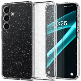 Θήκη Σιλικόνης - Samsung Galaxy S24 Plus - Spigen Liquid Crystal Glitter - Crystal Quartz (ACS07325)