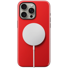 Nomad Sport Case - Σκληρή Θήκη MagSafe με TPU Bumper - Apple iPhone 15 Pro Max - Night Watch Red (NM01585585)