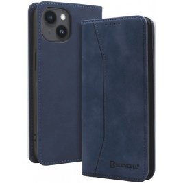 Bodycell Θήκη - Πορτοφόλι Apple iPhone 15 - Blue (5206015073182)