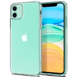 Spigen Liquid Crystal Θήκη Σιλικόνης Apple iPhone 11 - Crystal Clear (076CS27179)