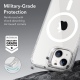 ESR Classic Kickstand Hybrid HaloLock - Διάφανη Ανθεκτική MagSafe Θήκη Apple iPhone 14 - Clear (4894240161524)