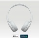 Sony Wireless Headphones WH-CH520 - Ασύρματα Ακουστικά Κεφαλής Bluetooth - White (WHCH520W.CE7)