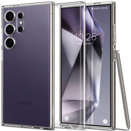 Θήκη Σιλικόνης - Samsung Galaxy S24 Ultra - Spigen Liquid Crystal - Crystal Clear (ACS07283)