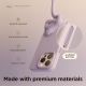 Elago Magnetic Silicone Case - Premium MagSafe Θήκη Σιλικόνης - Apple iPhone 15 Pro Max - Purple (ES15MSSC67PRO-PU)