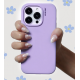 Nudient Base Case - Θήκη Σιλικόνης Apple iPhone 15 Pro Max - Soft Purple (00-020-0086-0106)