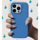 Nudient Base Case - Θήκη Σιλικόνης Apple iPhone 15 Pro Max - Vibrant Blue (00-020-0086-0107)