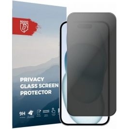 Rosso Tempered Glass Privacy - Αντιχαρακτικό Γυαλί Προστασίας Απορρήτου Οθόνης Apple iPhone 15 (8719246400872)