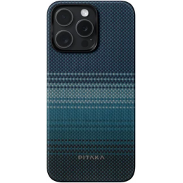 Pitaka Fusion Weaving MagEZ Case 5 - MagSafe Θήκη Aramid Fiber Body - Apple iPhone 15 Pro Max - 0.75mm - 1500D - Moonrise (KI1501MOM)