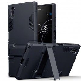 Terrapin Ανθεκτική Dual Layer Θήκη Sony Xperia XA1 Plus - Black (131-005-052)