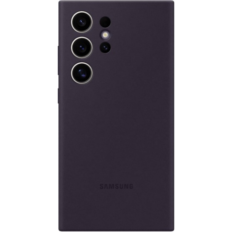 Θήκη Σιλικόνης - Samsung Galaxy S24 Ultra - Official Samsung Silicone Case - Dark Violet (EF-PS928TEEGWW)