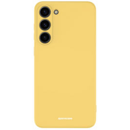 Spacecase Silicone Case - Θήκη Σιλικόνης Samsung Galaxy S23 Plus - Yellow (5905123475139)