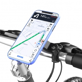 Βάση ποδηλάτου PH10 για smartphones από 4.7" έως7.2"-Black/Blue