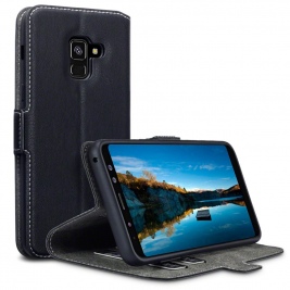 Terrapin Low Profile Thin Θήκη - Πορτοφόλι Samsung Galaxy A8 2018 - Black (117-002a-018)