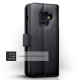 Terrapin Δερμάτινη Θήκη - Πορτοφόλι Samsung Galaxy A8 2018 - Black (117-002a-014)