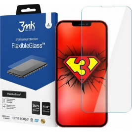 3MK Premium Flexible Glass - Αντιχαρακτικό Υβριδικό Προστατευτικό Γυαλί Οθόνης - Apple iPhone 13 Pro Max - 0.3mm (5903108412766)