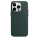 Official Apple Leather Case - Δερμάτινη Θήκη MagSafe - Apple iPhone 14 Pro - Forest Green (MPPH3ZM/A)