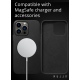 MUJJO Full Leather Case - Δερμάτινη Θήκη MagSafe - Apple iPhone 14 Pro Max - Black (MUJJO-CL-029-BK)