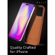 MUJJO Full Leather Case - Δερμάτινη Θήκη MagSafe - Apple iPhone 14 Pro - Tan (MUJJO-CL-027-TN)