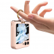 Tech-Protect Icon Ring - Σκληρή Θήκη με Ενσωματωμένο Αντιχαρακτικό Γυαλί Εξωτερικής Μικρής Οθόνης - Samsung Galaxy Z Flip5 - Rose Gold (9319456603804)