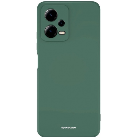 Spacecase Silicone Case - Θήκη Σιλικόνης Xiaomi Redmi Note 12 5G / Poco X5 - Dark Green (5905123475337)