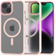Spacecase Hybrid MagSafe - Σκληρή Ημιδιάφανη Θήκη MagSafe - Apple iPhone 14 - Pink (5905719102975)