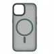Spacecase Hybrid MagSafe - Σκληρή Ημιδιάφανη Θήκη MagSafe - Apple iPhone 14 - Dark Green (5905719102951)