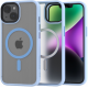 Spacecase Hybrid MagSafe - Σκληρή Ημιδιάφανη Θήκη MagSafe - Apple iPhone 14 - Baby Blue (5905719102982)