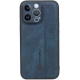 Bodycell Pattern Leather - Σκληρή Θήκη Apple iPhone 14 Pro - Blue (5206015068614)